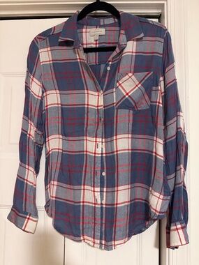 Lucky Brand Plaid Button-Down Shirt